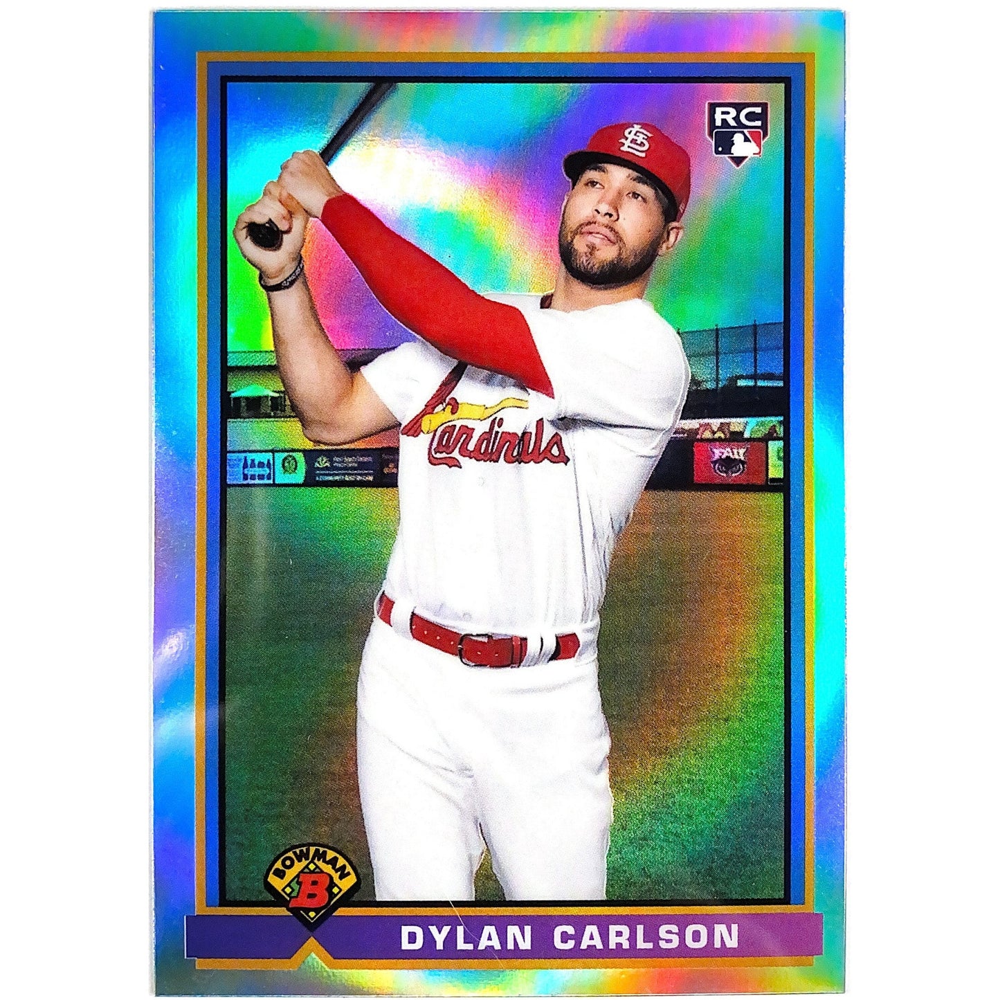 2021 Bowman Chrome Dylan Carlson RC Refractor