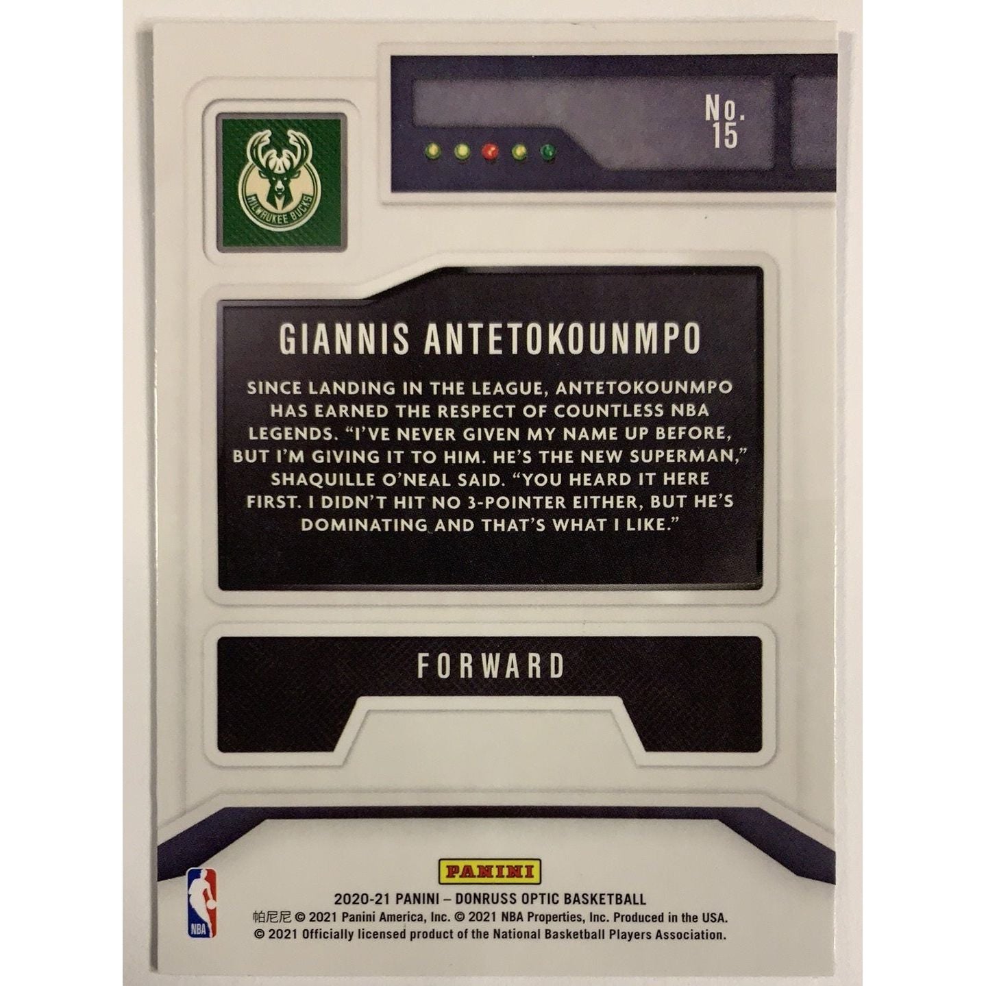 2020-21 Donruss optic Giannis Antetokounmpo T-Minus 3..2..1.. | Local Legends Cards & Collectibles