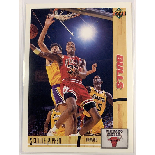  1991-92 Upper Deck Scottie Pippen Base #125  Local Legends Cards & Collectibles