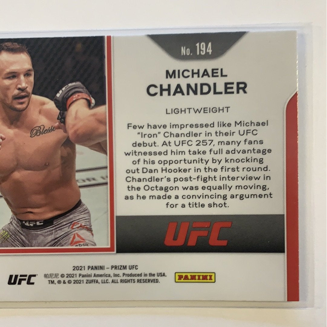 2021 Panini Prizm UFC Michael Chandler RC Local Legends Cards & Collectibles