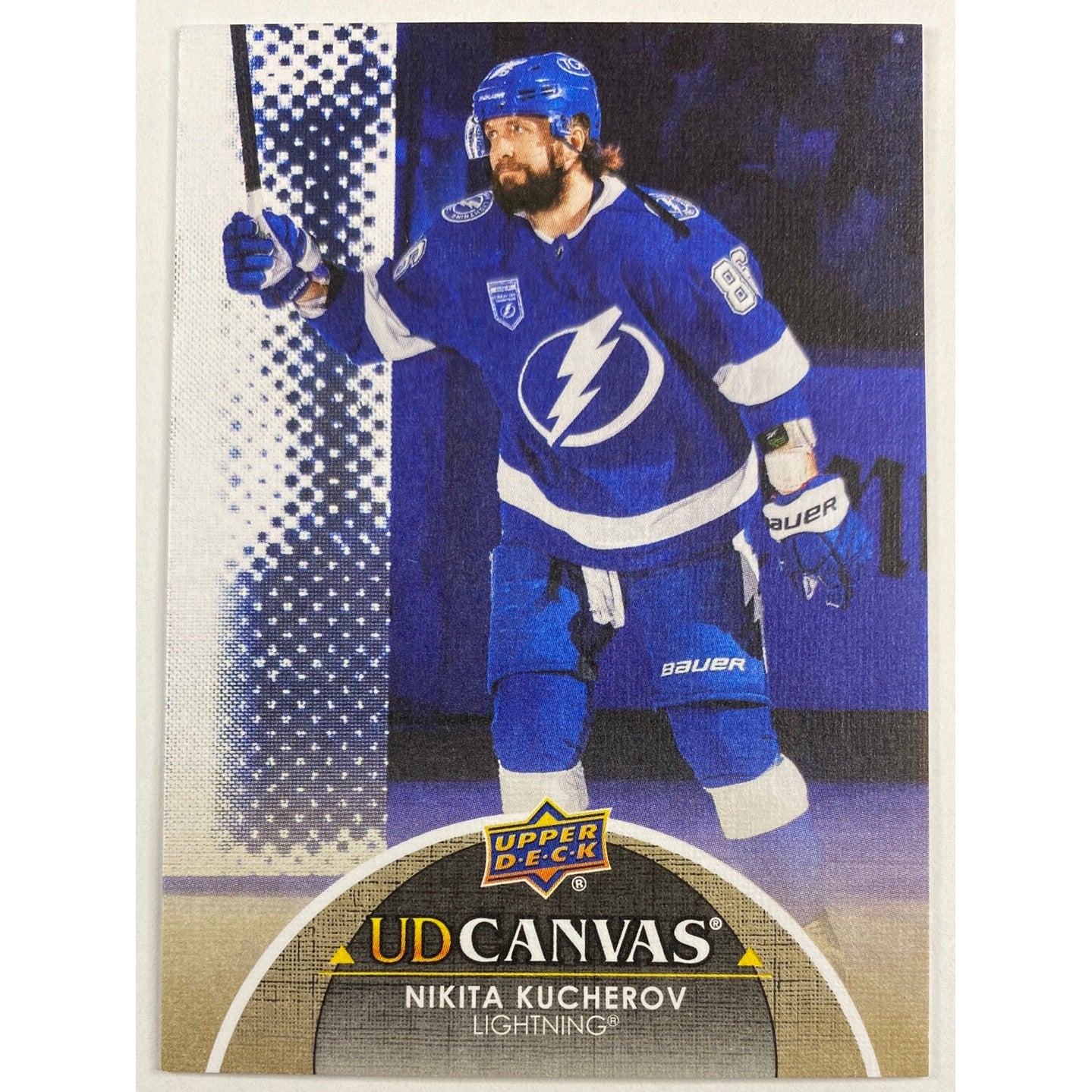 2021-22 Upper Deck Series 2 Nikita Kucherov UD Canvas