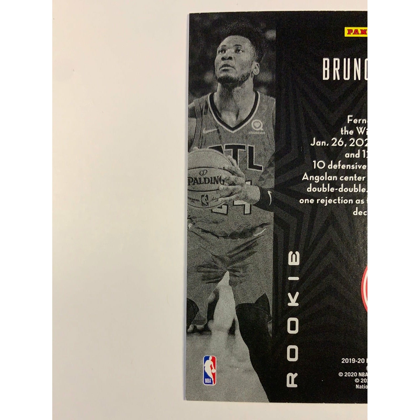 2019-20 Illusions Bruno Fernando Rookie Card