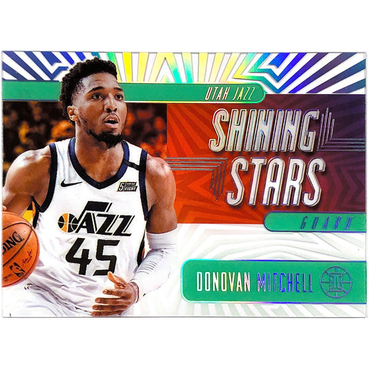 2019-20 Illusions Shining Stars Donovan Mitchell Emerald Acetate-Local Legends Cards & Collectibles