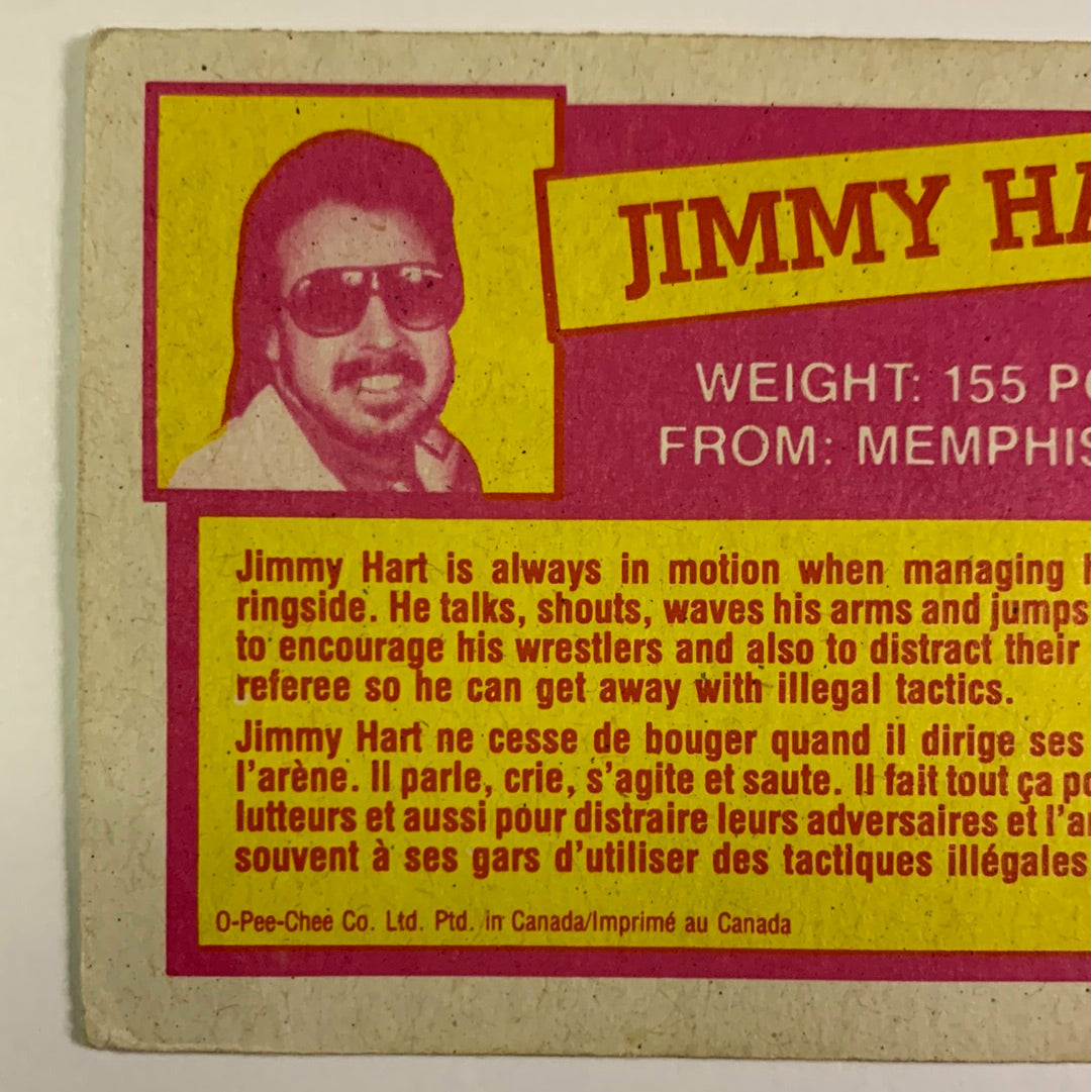 1985 Titan Sports Jimmy “Mouth of the South” Hart | Local Legends Cards & Collectibles