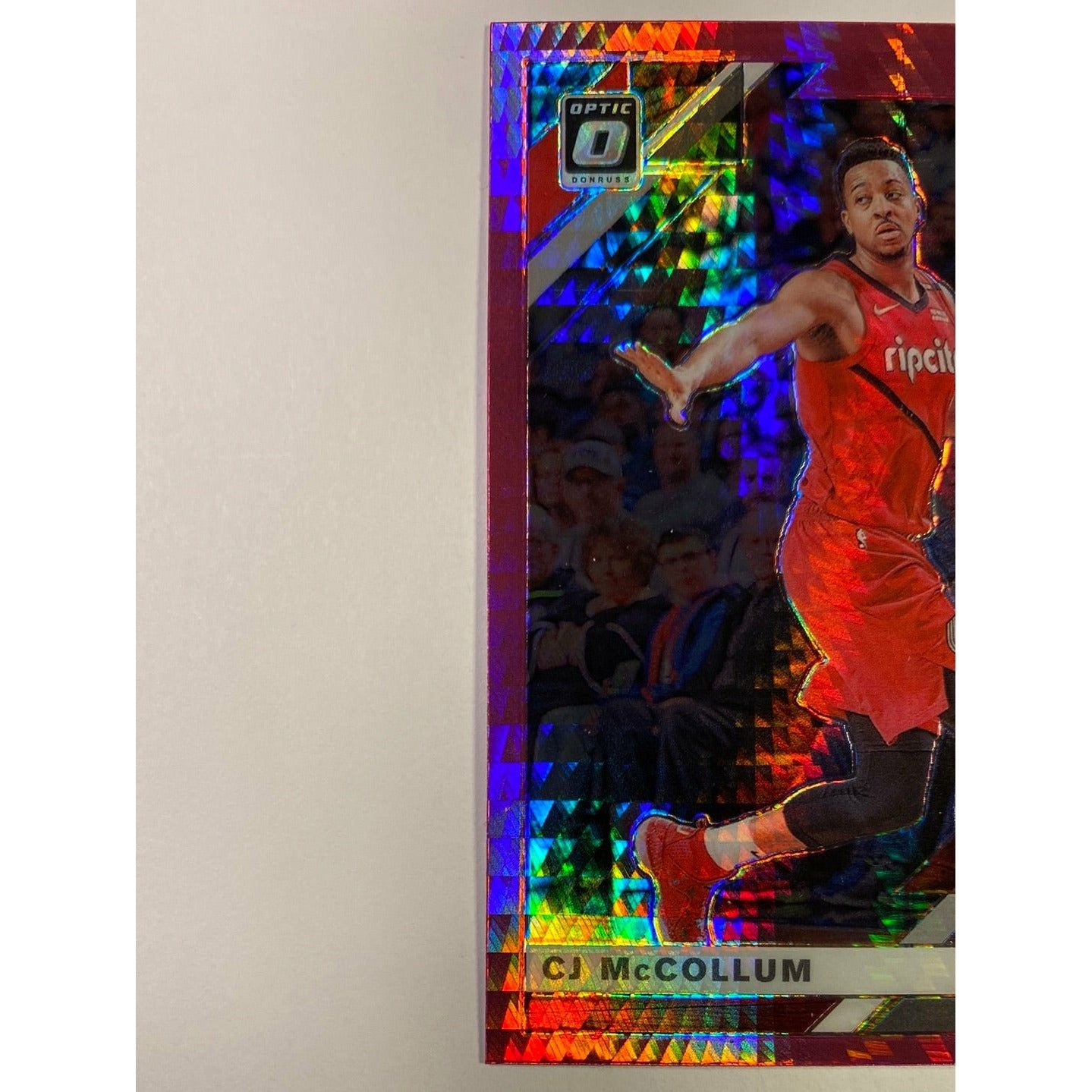 2019-20 Donruss Optic CJ McCollum Pink Hyper Prizm Local Legends Cards & Collectibles