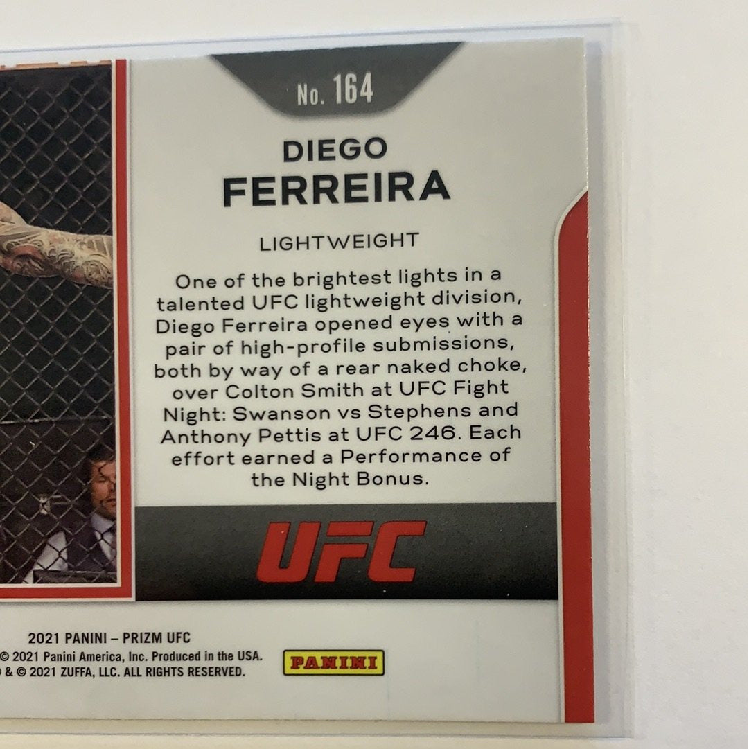 2021 Panini Prizm UFC Diego Ferreira RC Local Legends Cards & Collectibles