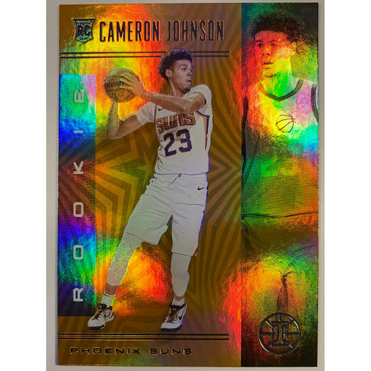  2019-20 Illusions Cameron Johnson Orange Parallel RC  Local Legends Cards & Collectibles