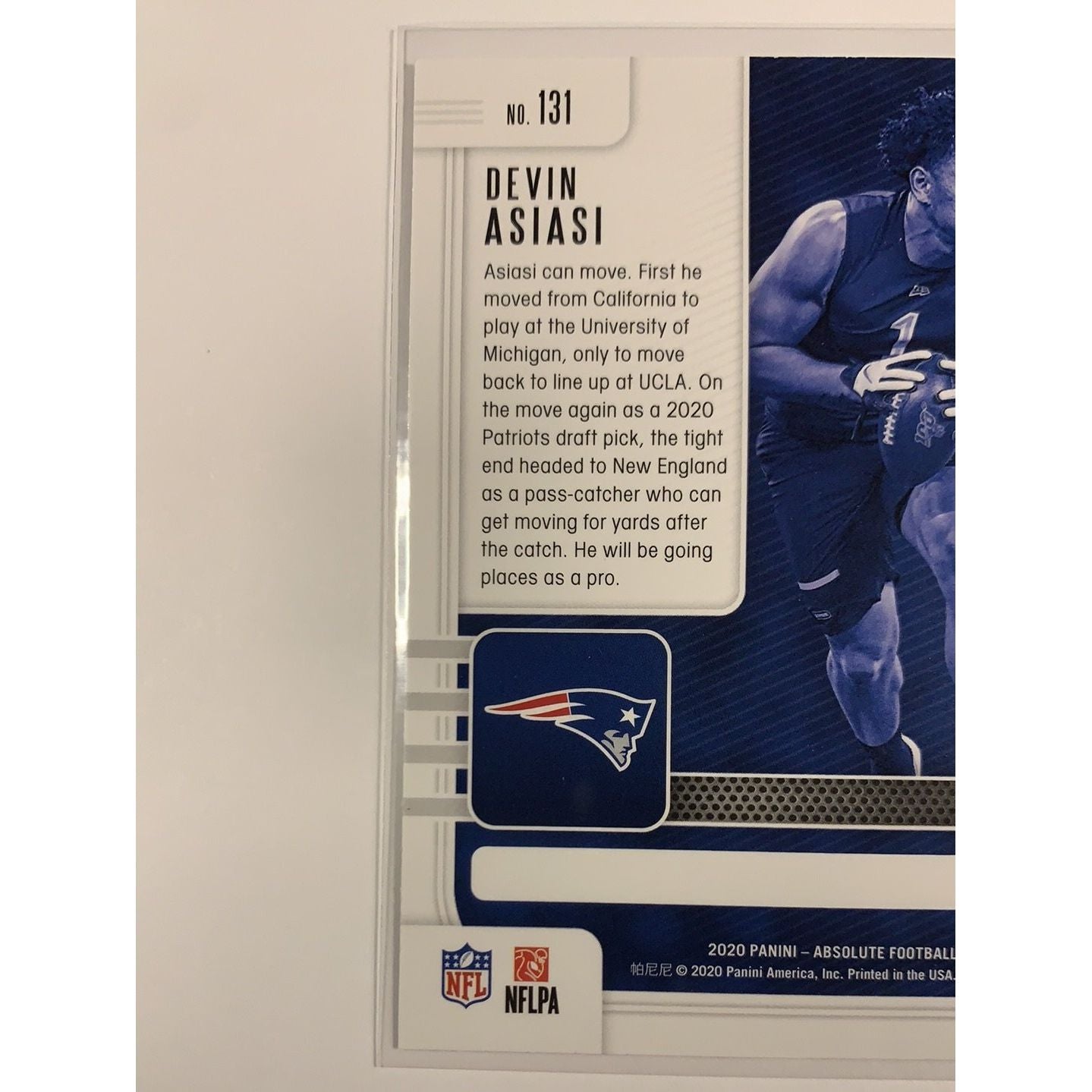 2020 Panini Absolute Devin Asiasi RC Local Legends Cards & Collectibles