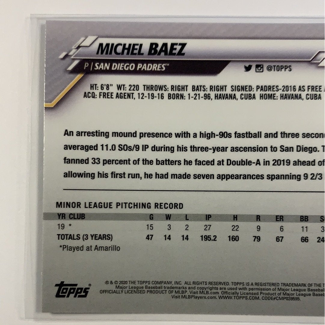 2020 Topps Chrome Michel Baez RC | Local Legends Cards & Collectibles