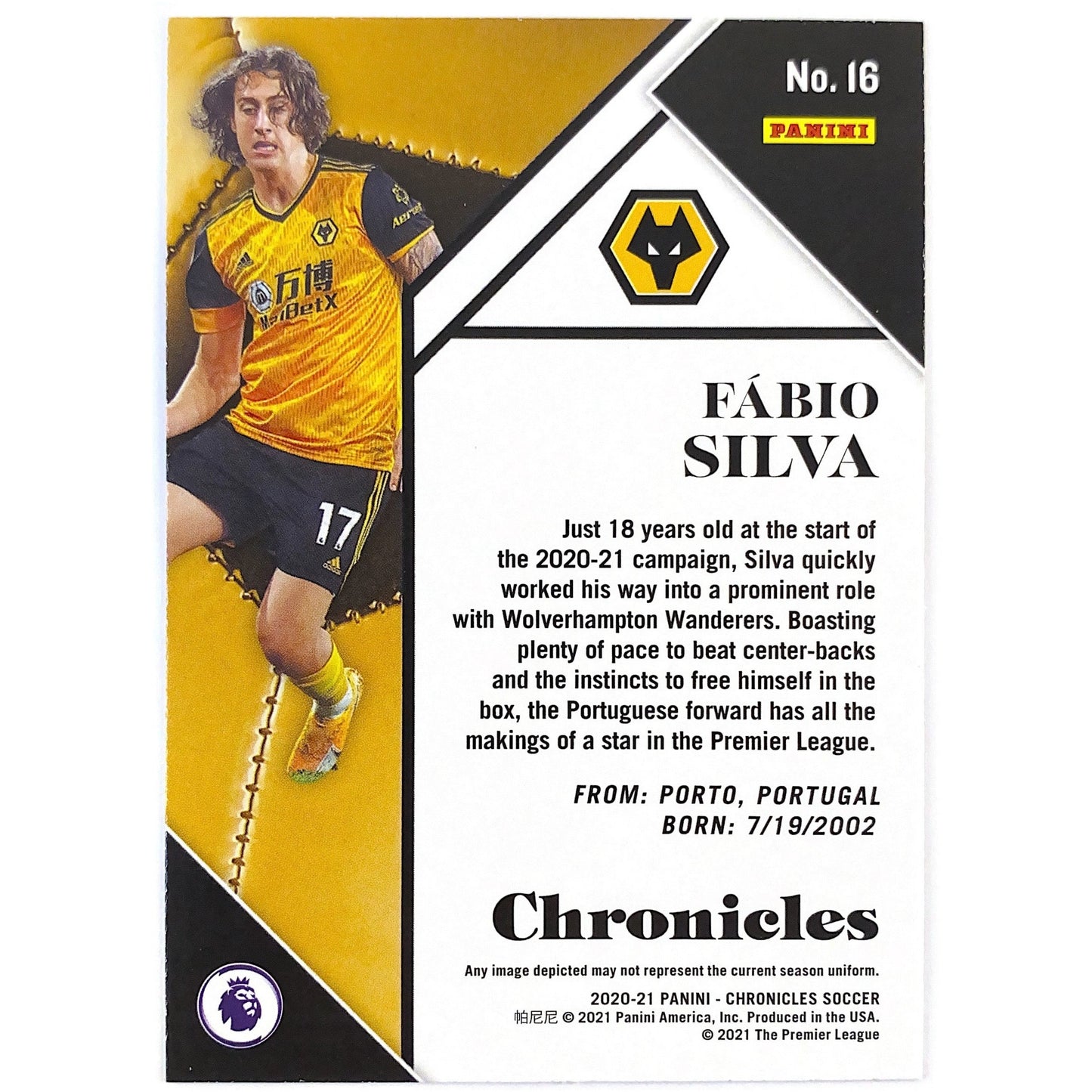 2020-21 Chronicles Fabio Silva Purple Astro RC | Local Legends Cards & Collectibles