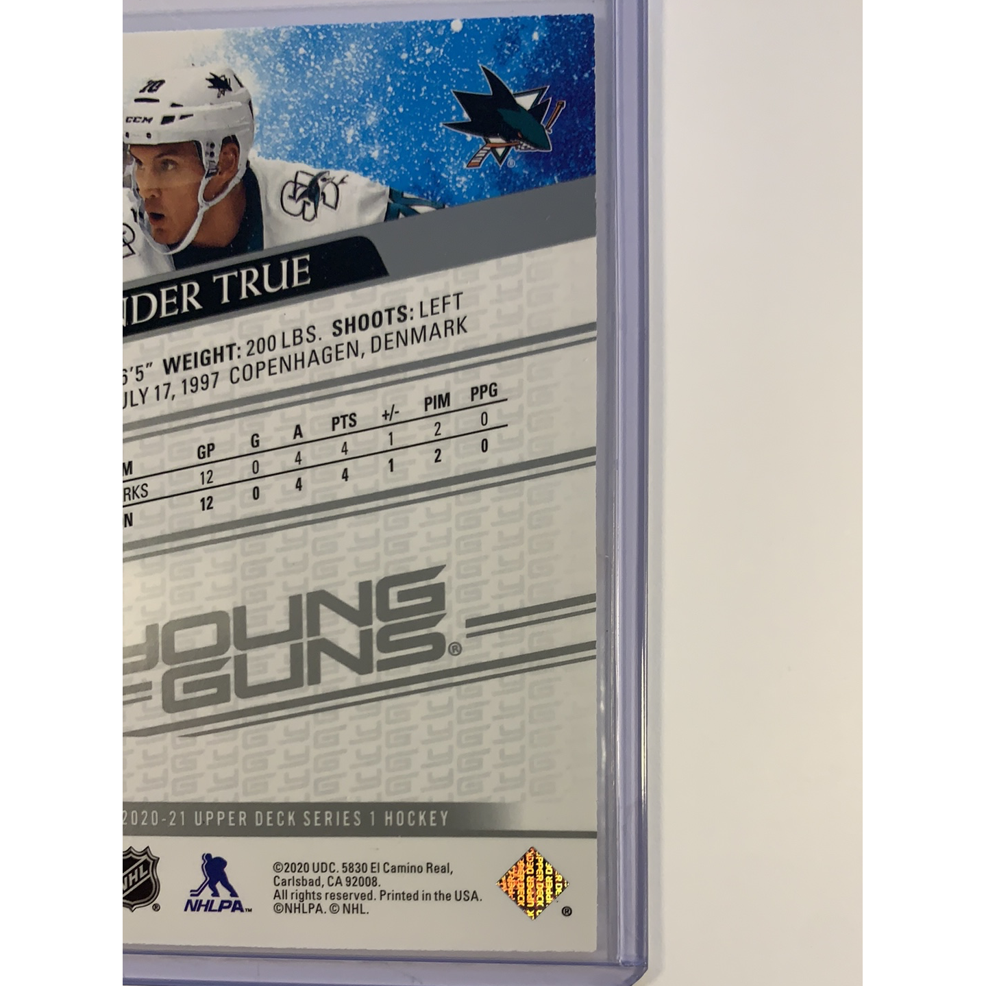 2020-21 Upper Deck Series 1 Alexander True Young Guns  Local Legends Cards & Collectibles