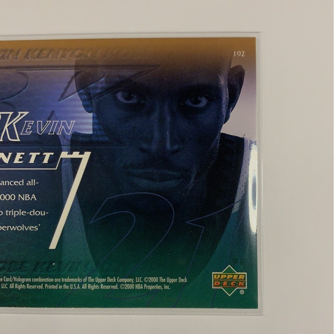  2000 Upper Deck Kevin Garnett Y3K  Local Legends Cards & Collectibles