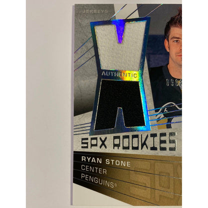 2008-09 SPX Ryan Stone SPX Rookies Dual Jersey Patch /1299