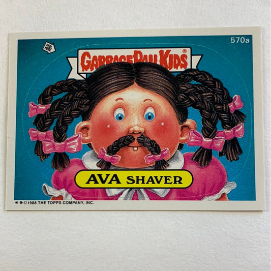 1988 Topps Garbage Pail Kids Ava Shaver Die Cut