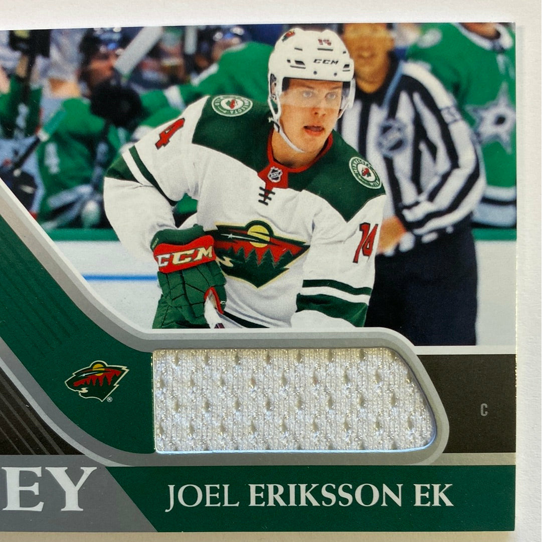 2020-21 Upper Deck Series 1 Joel Eriksson Ek UD Game Jersey