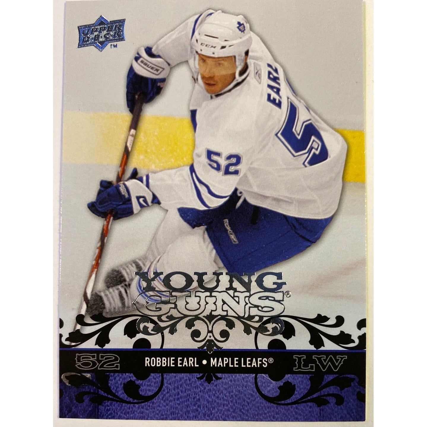 2008-09 Upper Deck Series 1 Robbie Earl Young Guns