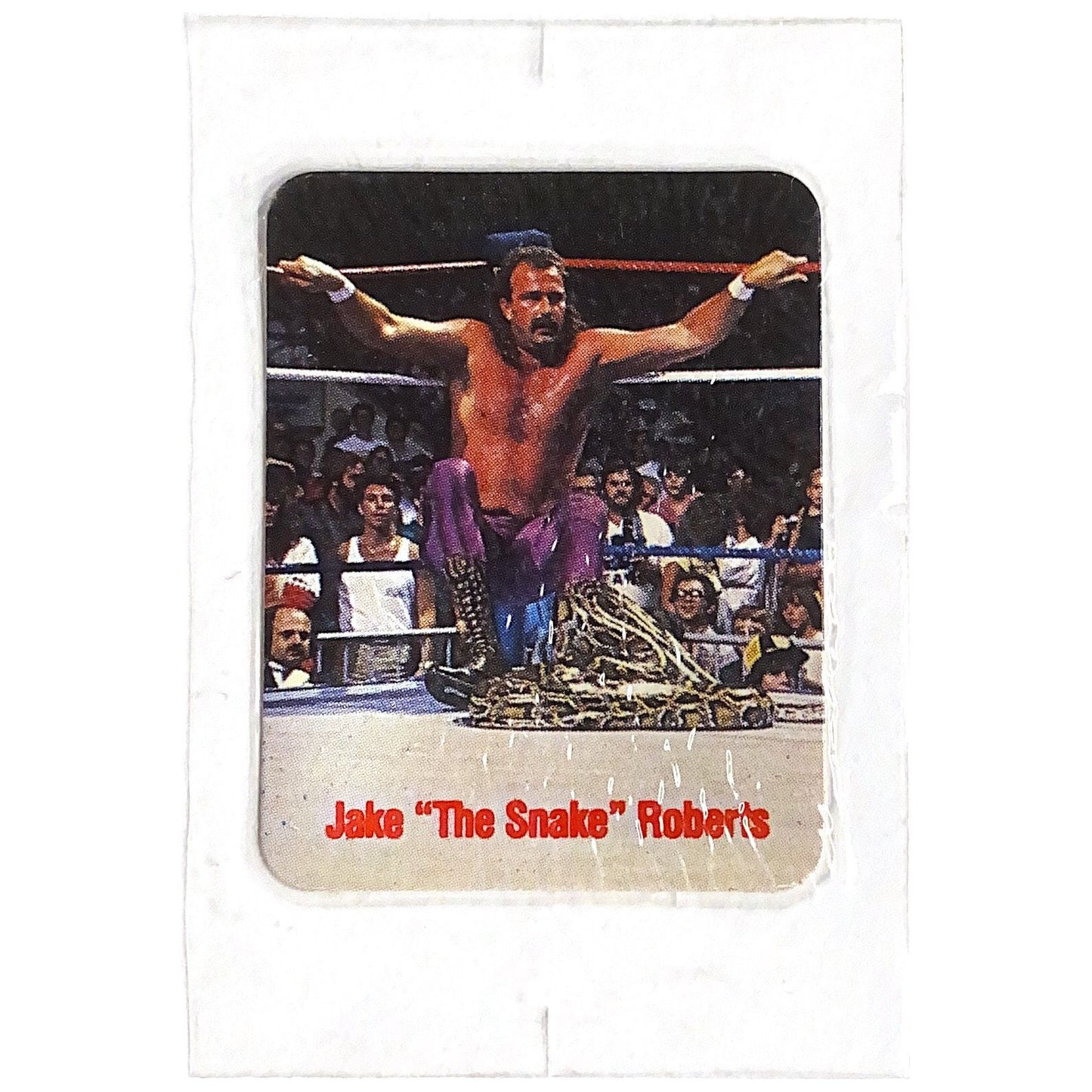 1988 Borden Titan Sports WWF Tag Team of the Year Jake “The Snake” Roberts Tag Team of the Year | Local Legends Cards & Collectibles
