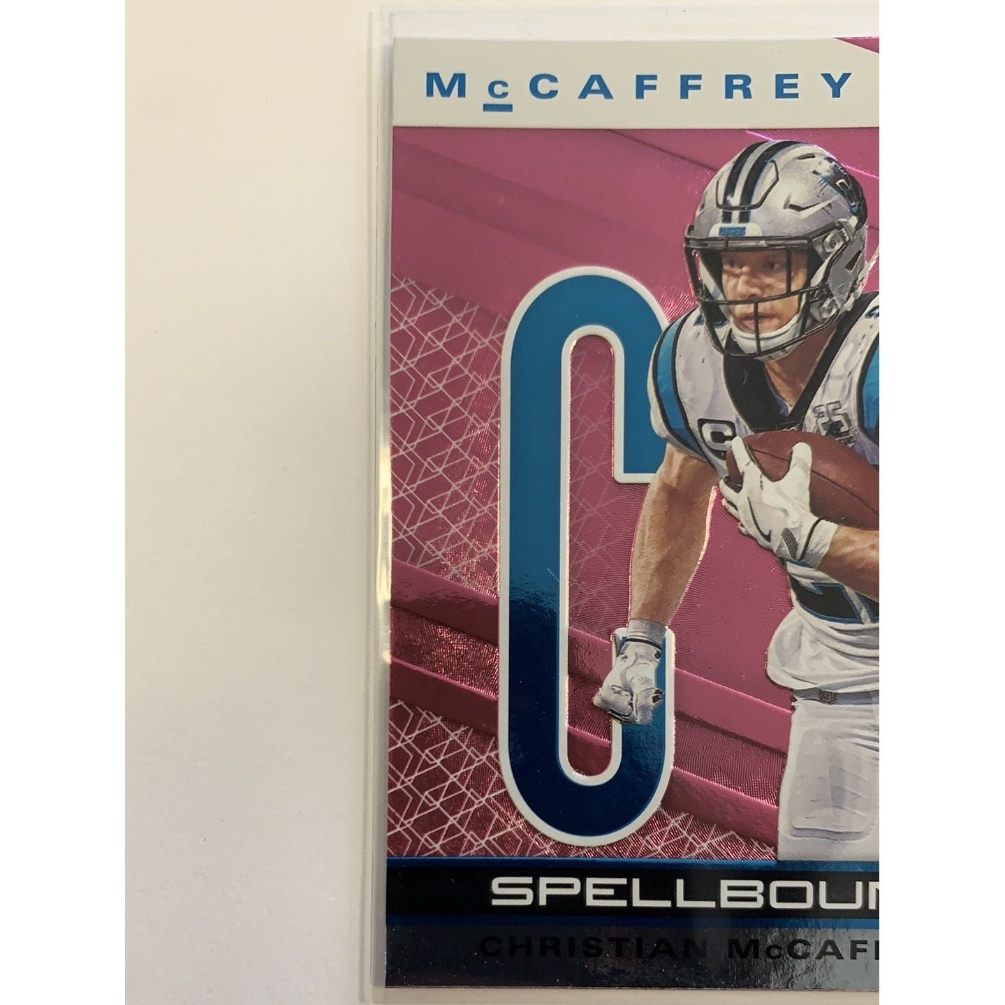 2020 Donruss Elite Christian McCaffrey Spellbound “C” Pink Parallel Local Legends Cards & Collectibles