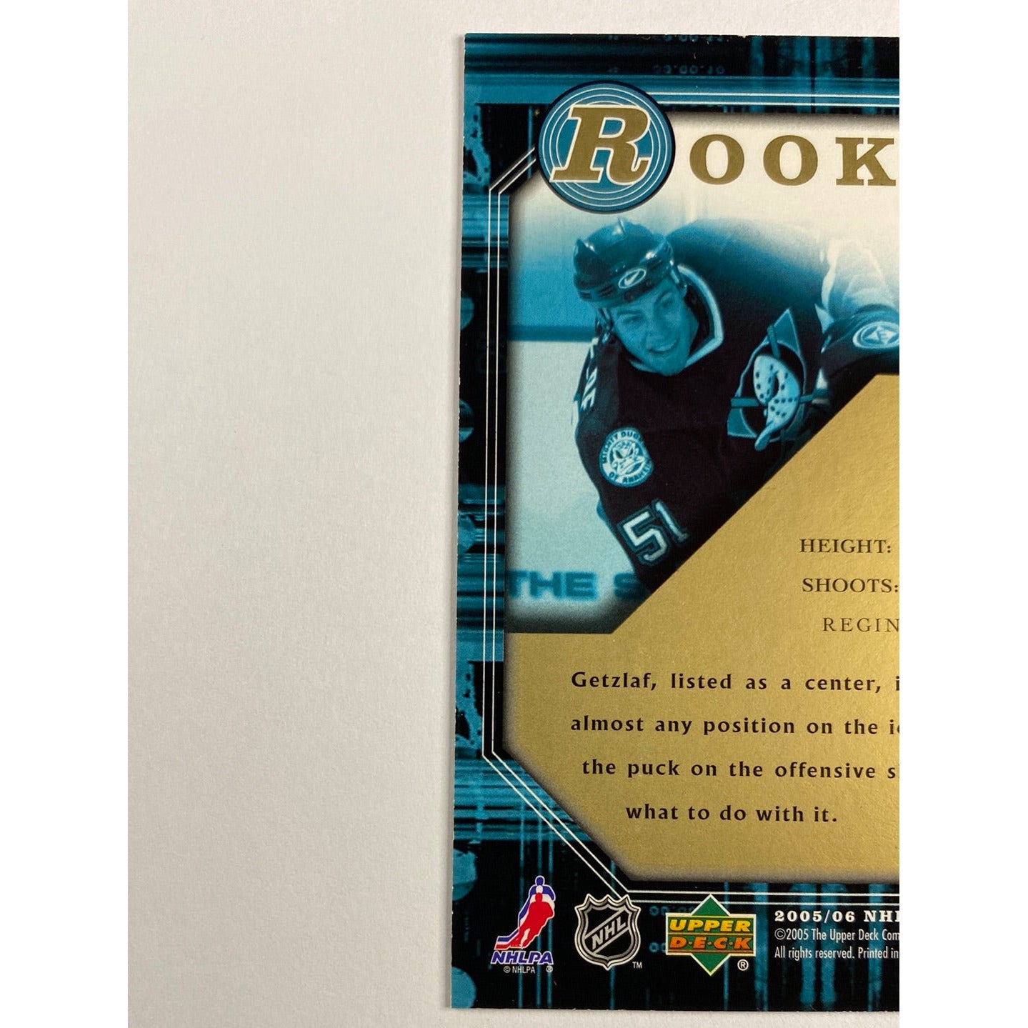 2005-06 Power Play Ryan Getzlaf Rookies | Local Legends Cards & Collectibles