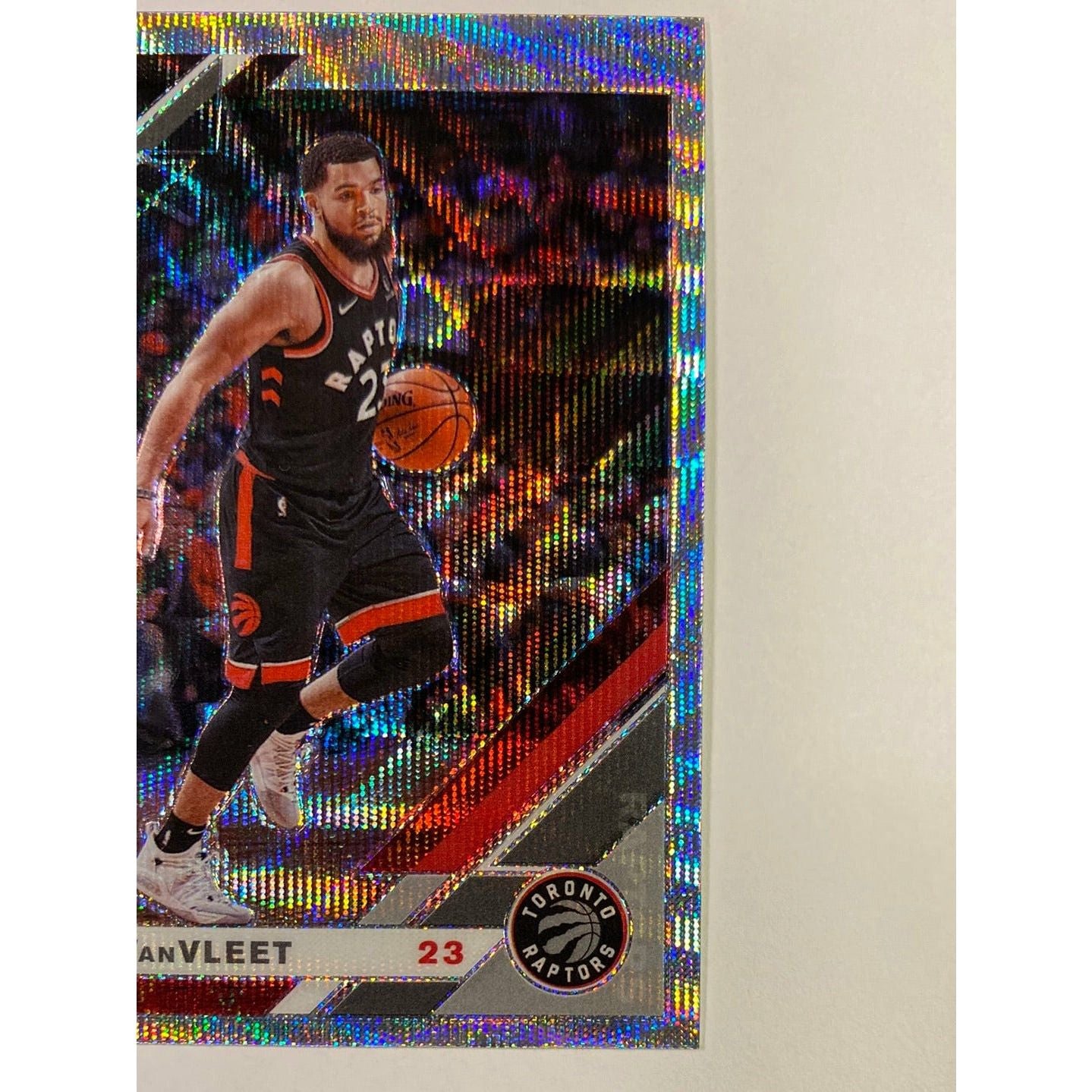 2019-20 Donruss Optic Fred VanVleet Silver Wave Prizm