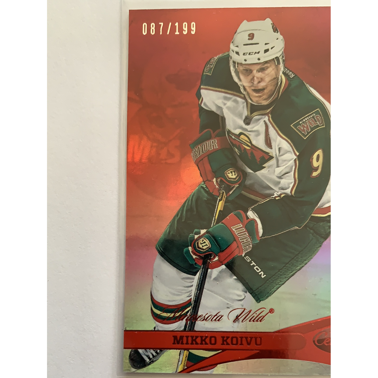 2012-13 Panini Certified Miko Koivu Red Parallel /199 Local Legends Cards & Collectibles