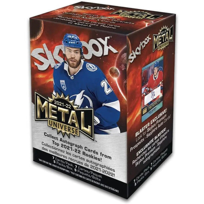 2021-22 Upper Deck Skybox Metal Universe Hockey Blaster Box | Local Legends Cards & Collectibles