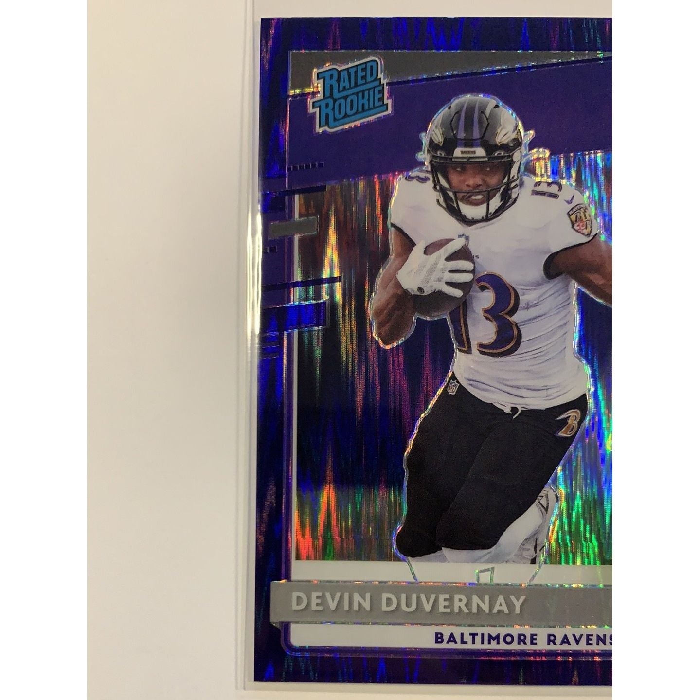  2020 Donruss Optic Devin Duvernay Purple Shock Rated Rookie  Local Legends Cards & Collectibles