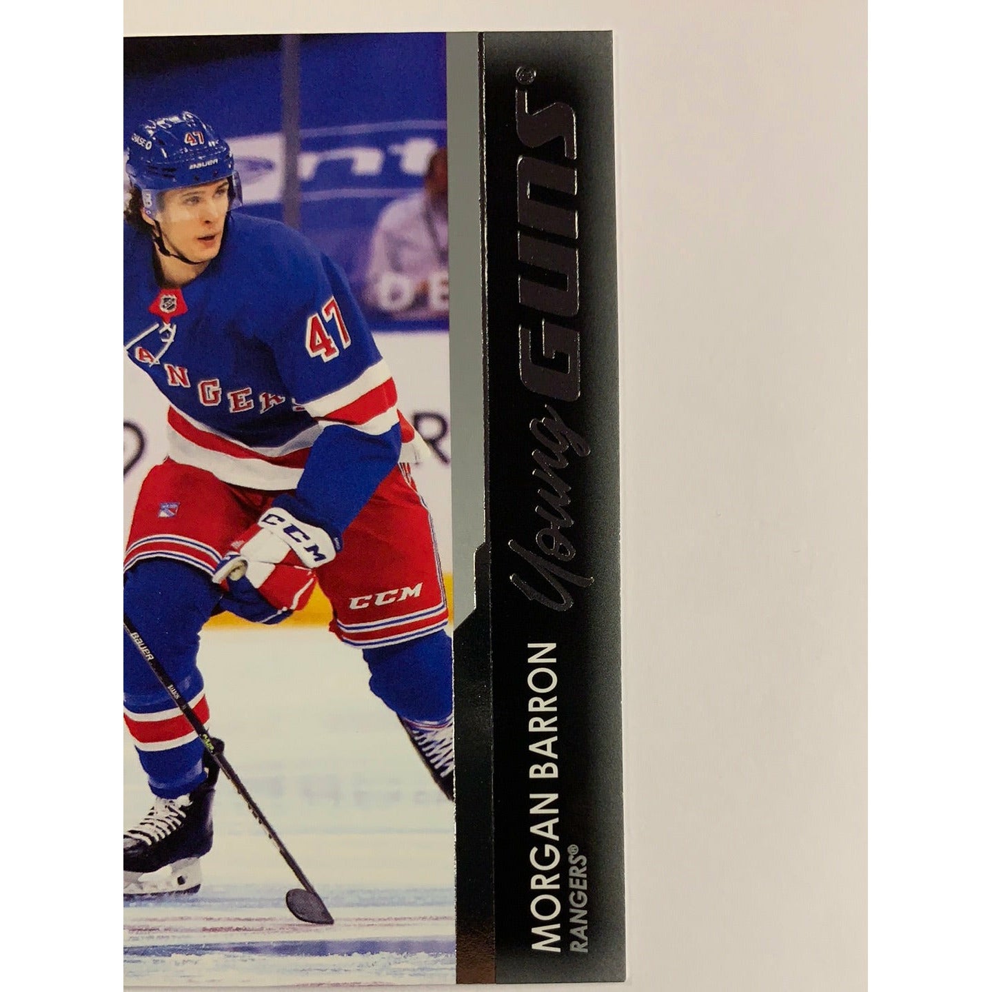 2021-22 Upper Deck Series 1 Morgan Barron Young Guns | Local Legends Cards & Collectibles