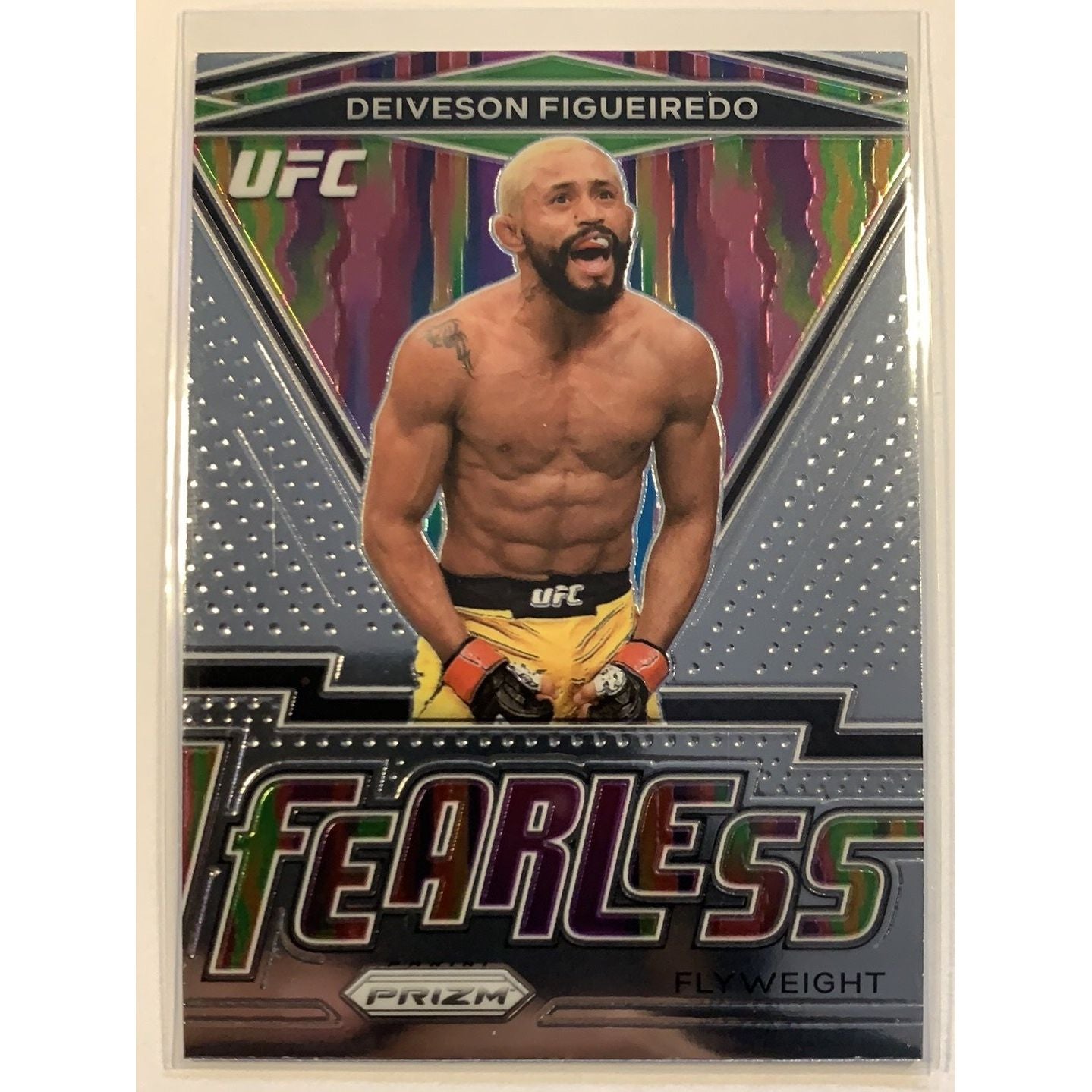 2021 Panini Prizm Deiveson Figueiredo Fearless Insert Local Legends Cards & Collectibles