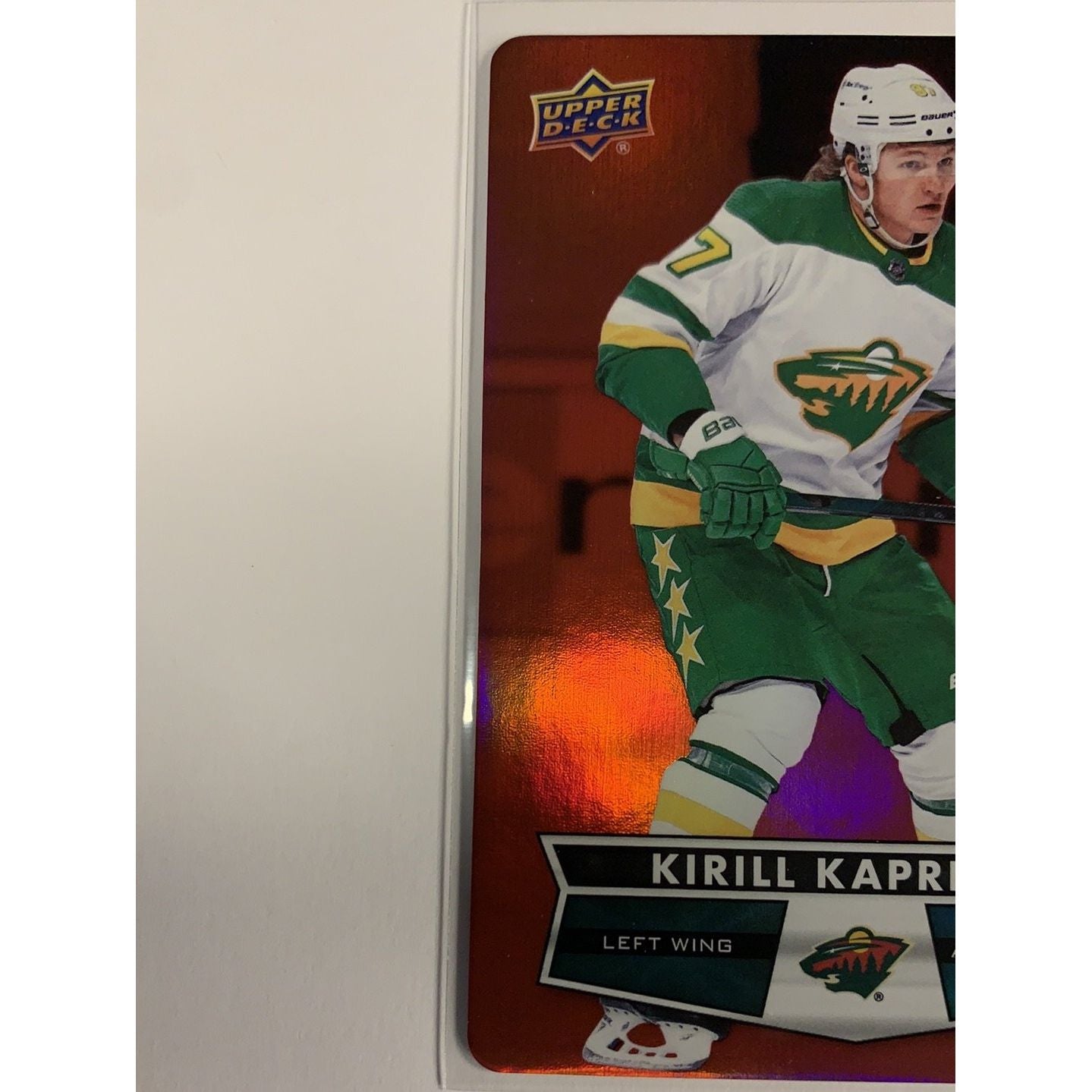 2021-22 Tim Hortons Red Die Cut Kirill Kaprizov Local Legends Cards & Collectibles