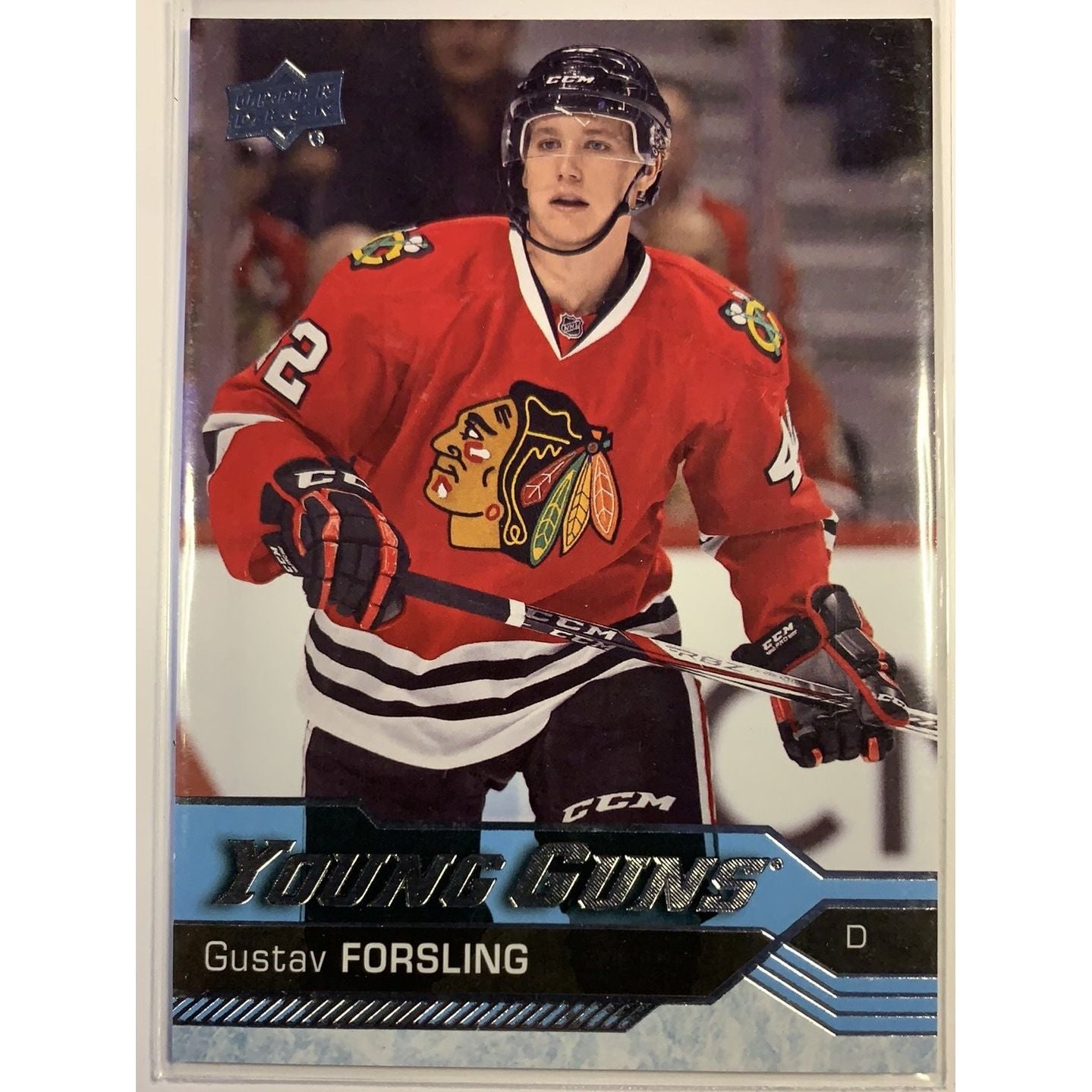 2016-17 Upper Deck Series 1 Gustav Forsling Young Guns | Local Legends Cards & Collectibles