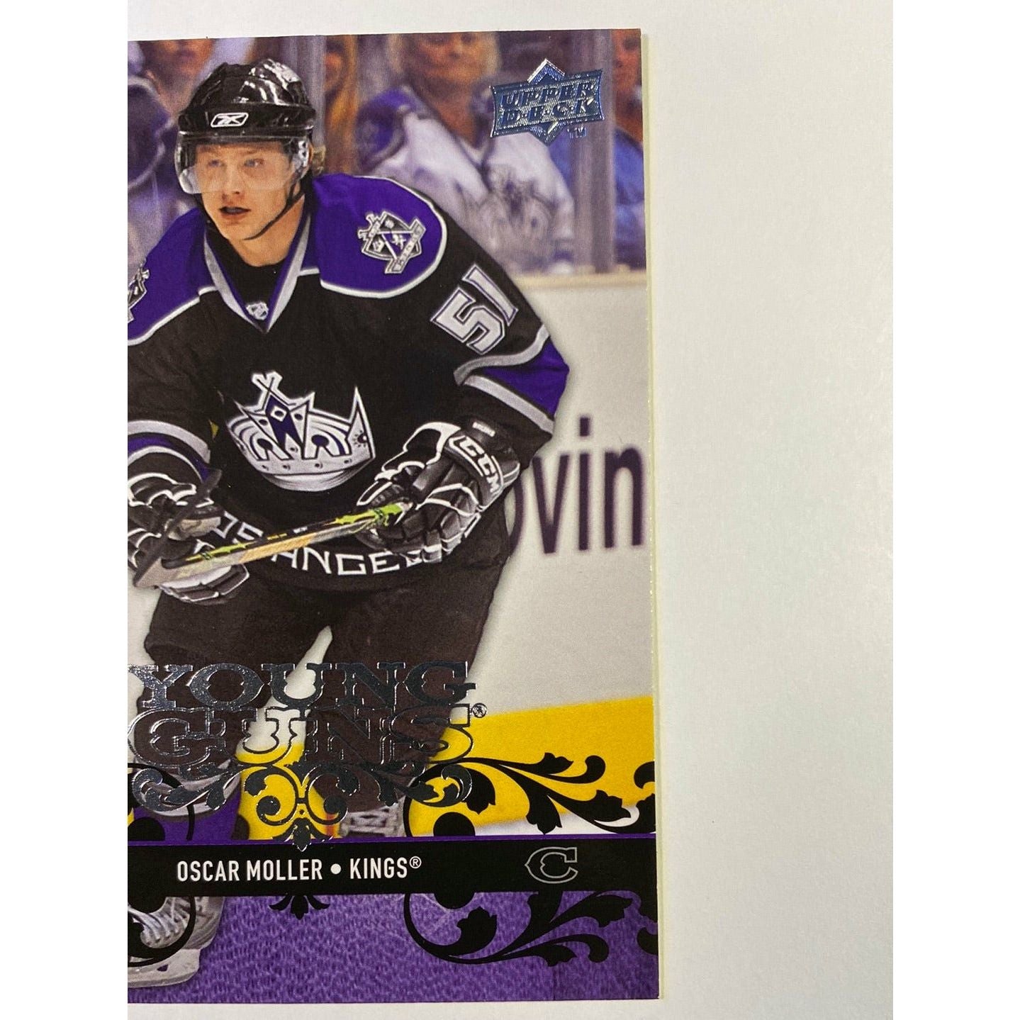 2008-09 Upper Deck Series 1 Oscar Moller Young Guns | Local Legends Cards & Collectibles