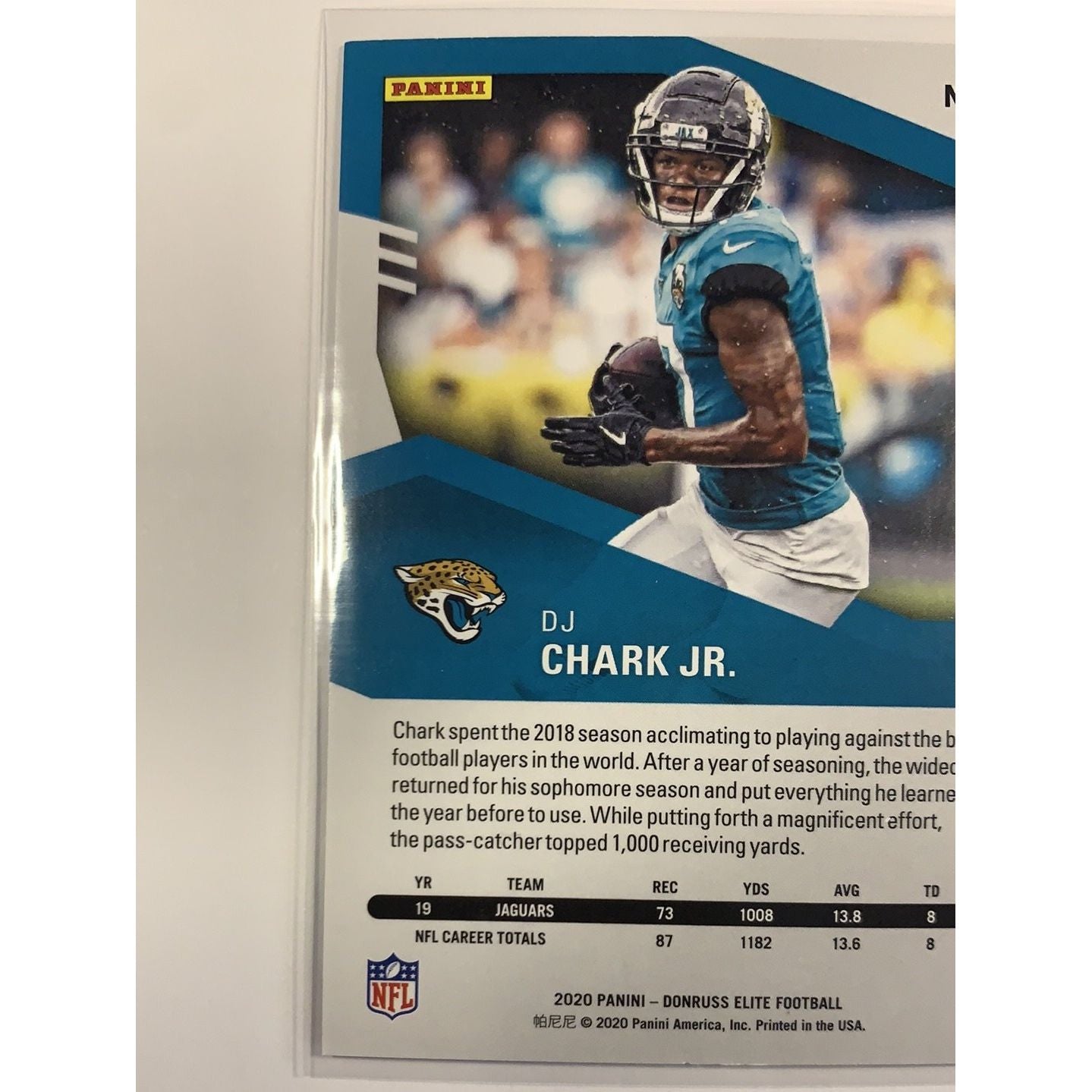 2020 Donruss Elite DJ Chark Jr. Pink Parallel | Local Legends Cards & Collectibles