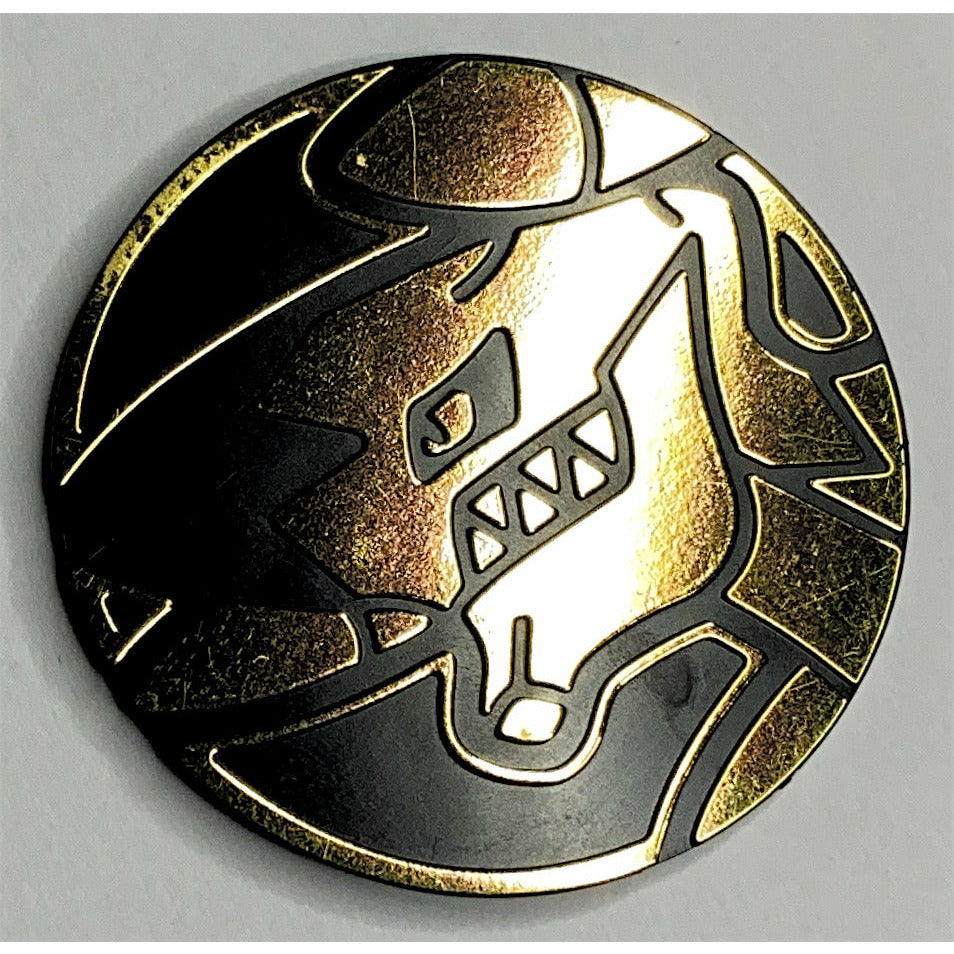 2016 Premium Collection Mega Garchomp Gold Mirror Holofoil Coin | Local Legends Cards & Collectibles