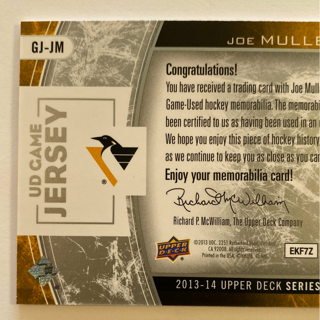 2013-14 Upper Deck Series 1 Joe Mullen UD Game Jersey | Local Legends Cards & Collectibles