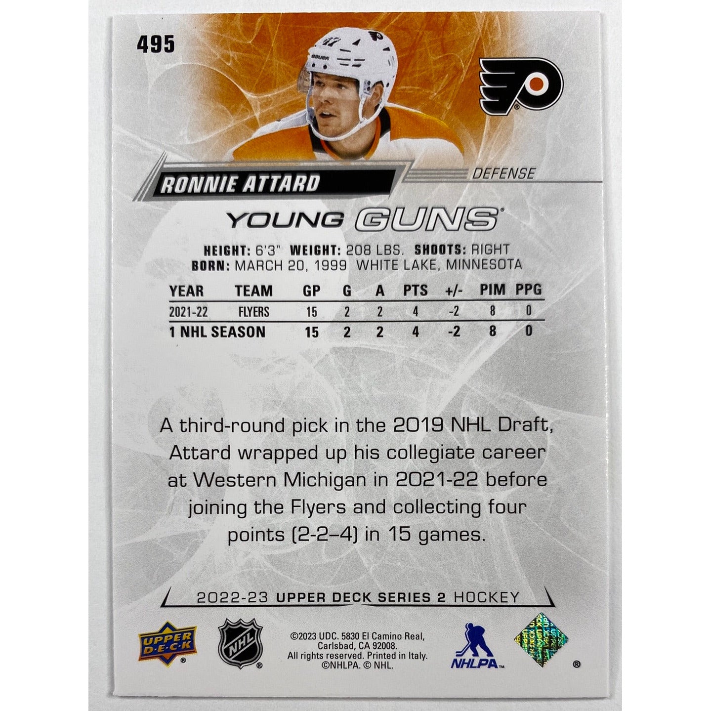 2022-23 Series 2 Ronnie Attard Young Guns | Local Legends Cards & Collectibles
