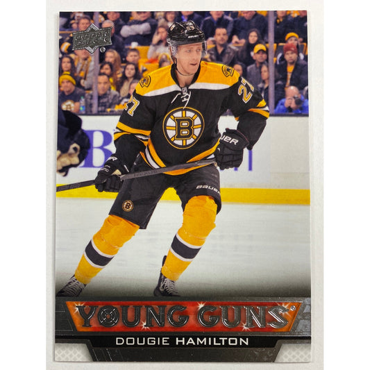 2013-14 Upper Deck Series 1 Dougie Hamilton Young Guns | Local Legends Cards & Collectibles
