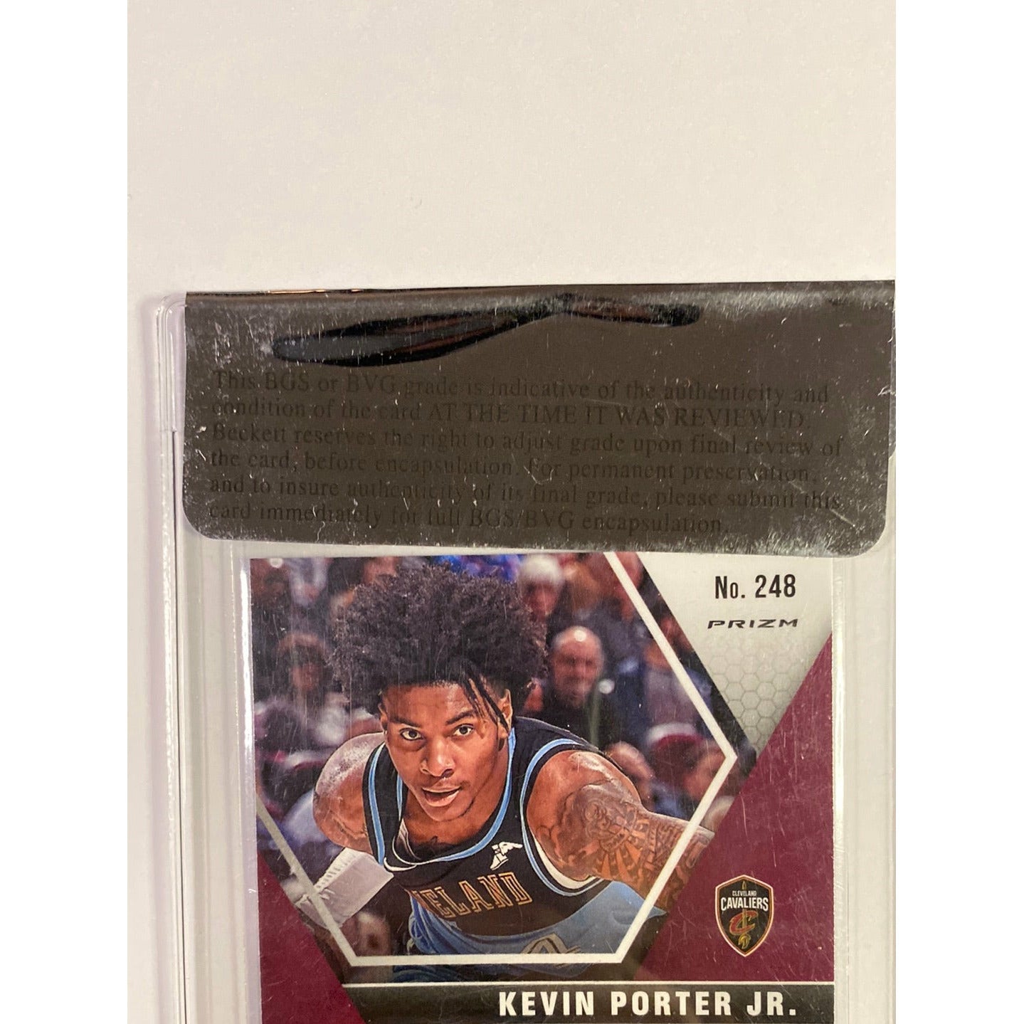 2019-20 Mosaic Kevin Porter Jr Silver Holo Prizm RC Beckett Raw Card Review PSA 9 | Local Legends Cards & Collectibles
