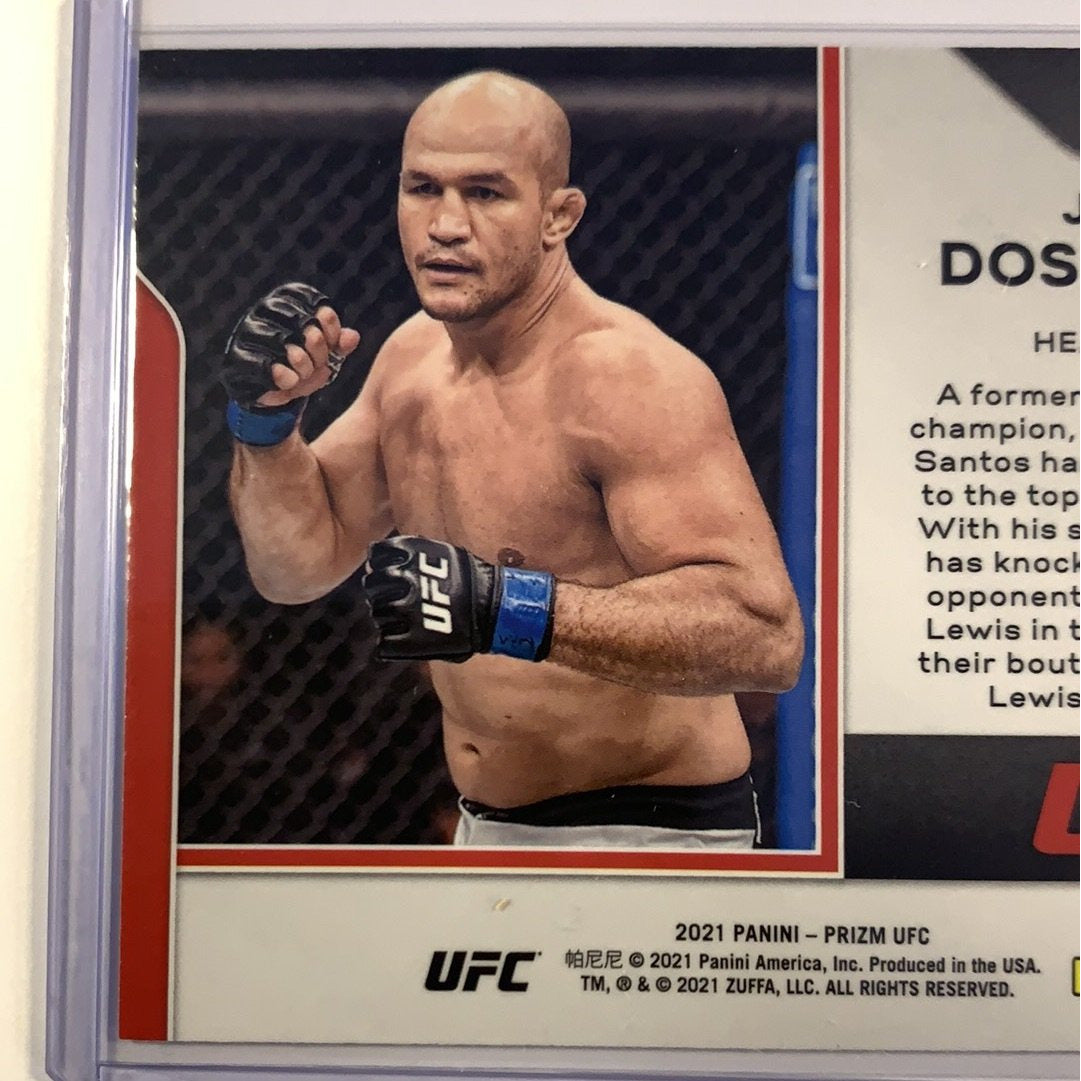 2021 Panini Prizm UFC Junior Dos Santos Green Prizm #131 Local Legends Cards & Collectibles
