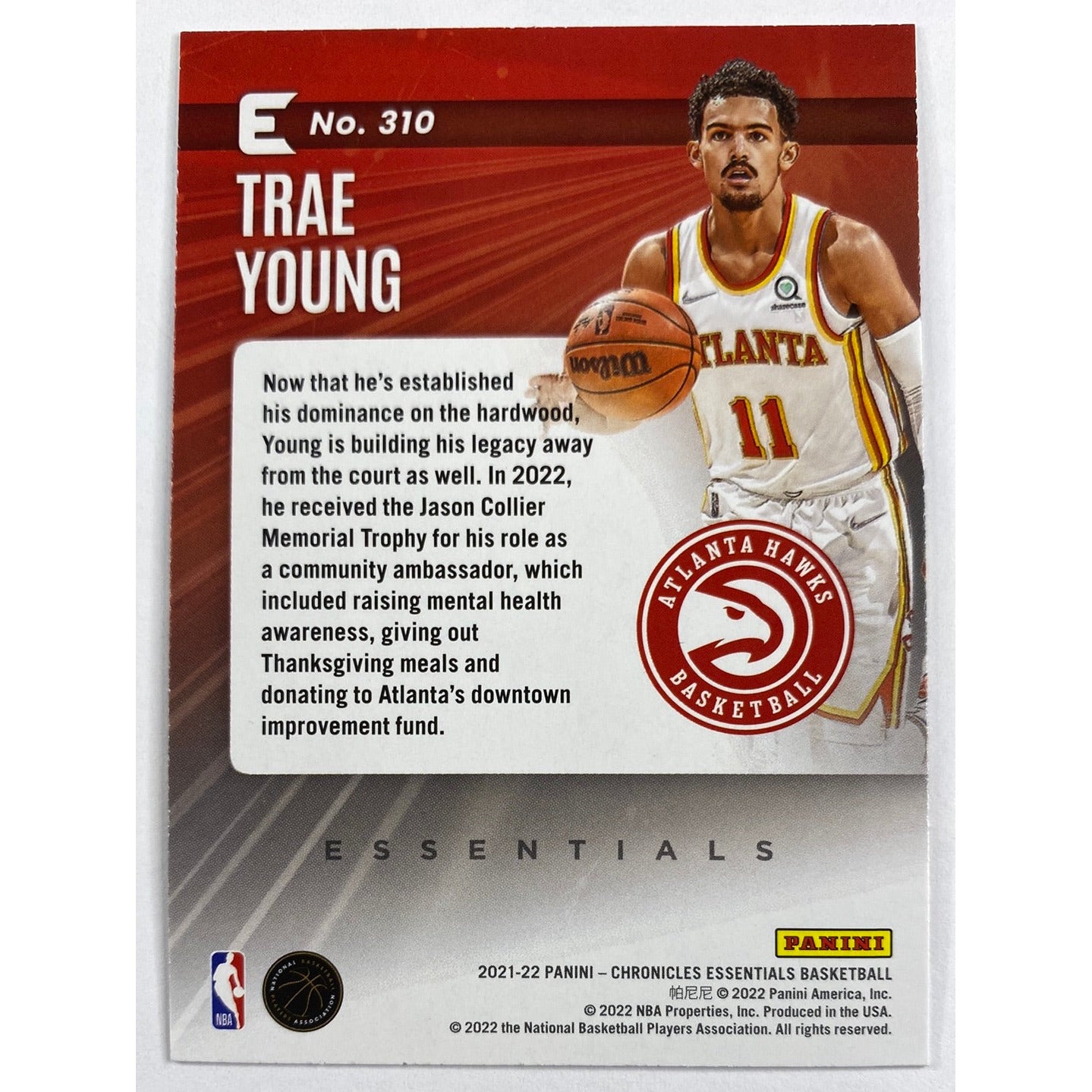 2021-22 Essentials Trae Young