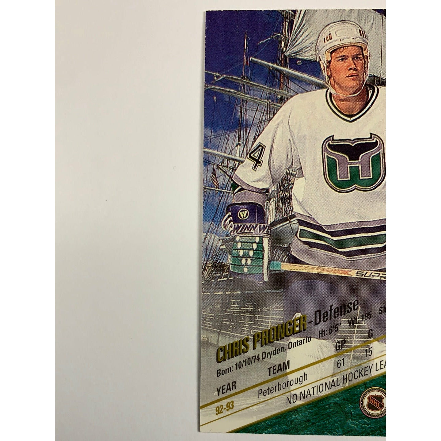 1993-94 The Leaf Set Chris Pronger RC | Local Legends Cards & Collectibles