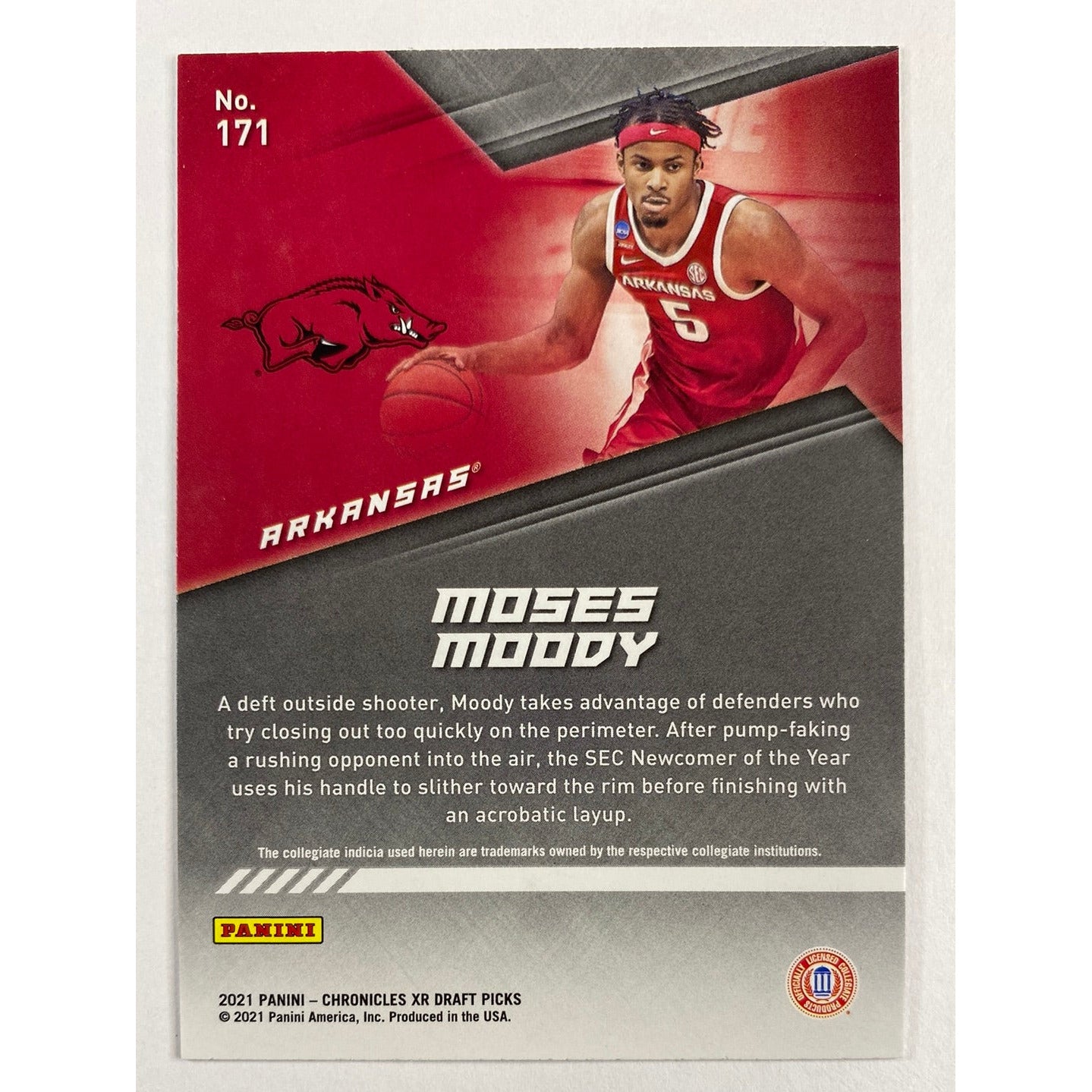 2021-22 Chronicles XR Draft Picks Moses Moody RC | Local Legends Cards & Collectibles
