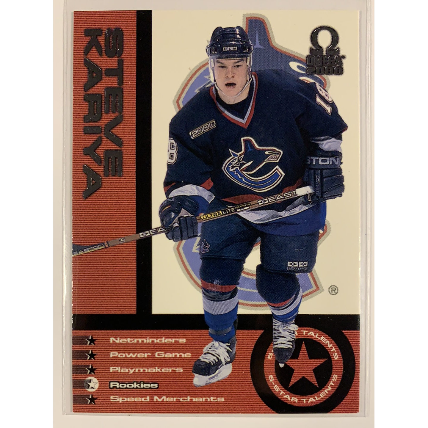 2000-01 Pacific Omega Steve Kariya Rookies Local Legends Cards & Collectibles
