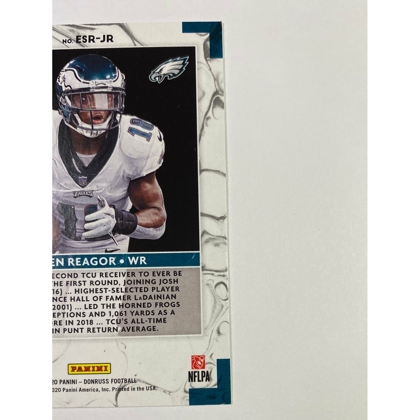 2020 Donruss Elite Series Jalen Reagor RC