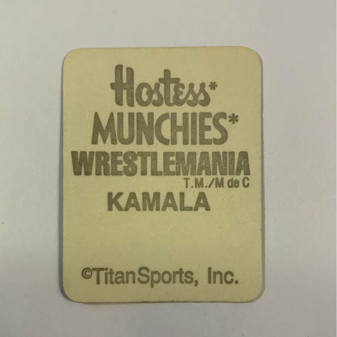 1987 Hostess Kamala Munchies Stickers | Local Legends Cards & Collectibles
