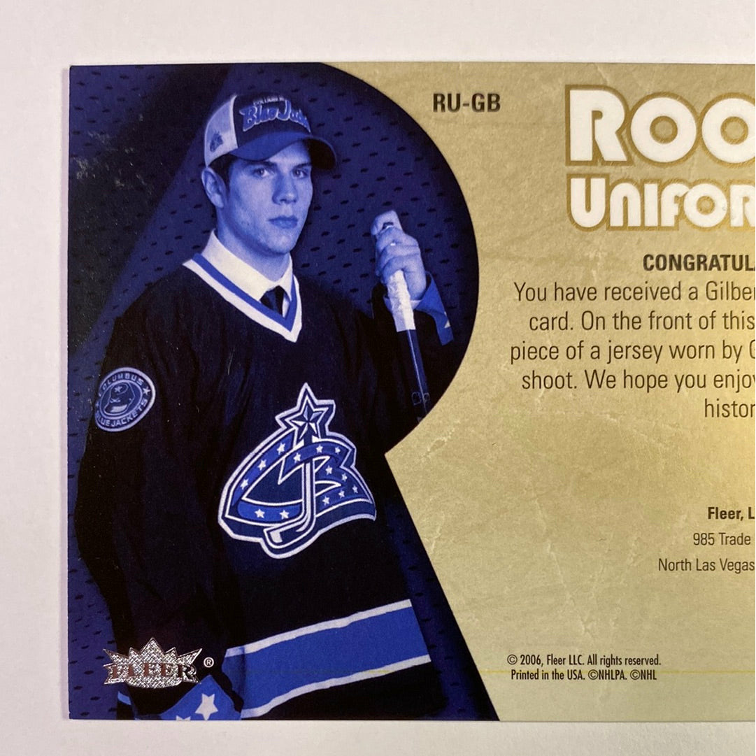 2005-06 Fleer Gilbert Brule Rookie Uniformity | Local Legends Cards & Collectibles