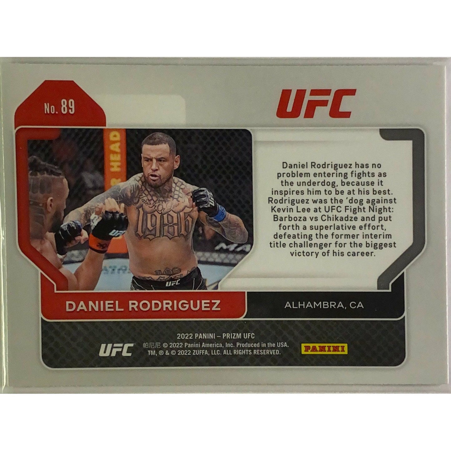 2022 Panini Prizm Daniel Rodriguez RC