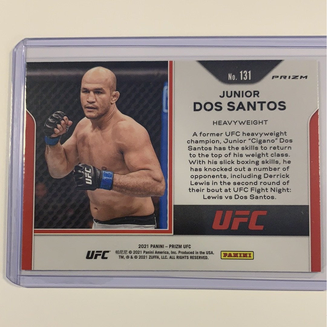 2021 Panini Prizm UFC Junior Dos Santos Green Prizm #131 Local Legends Cards & Collectibles