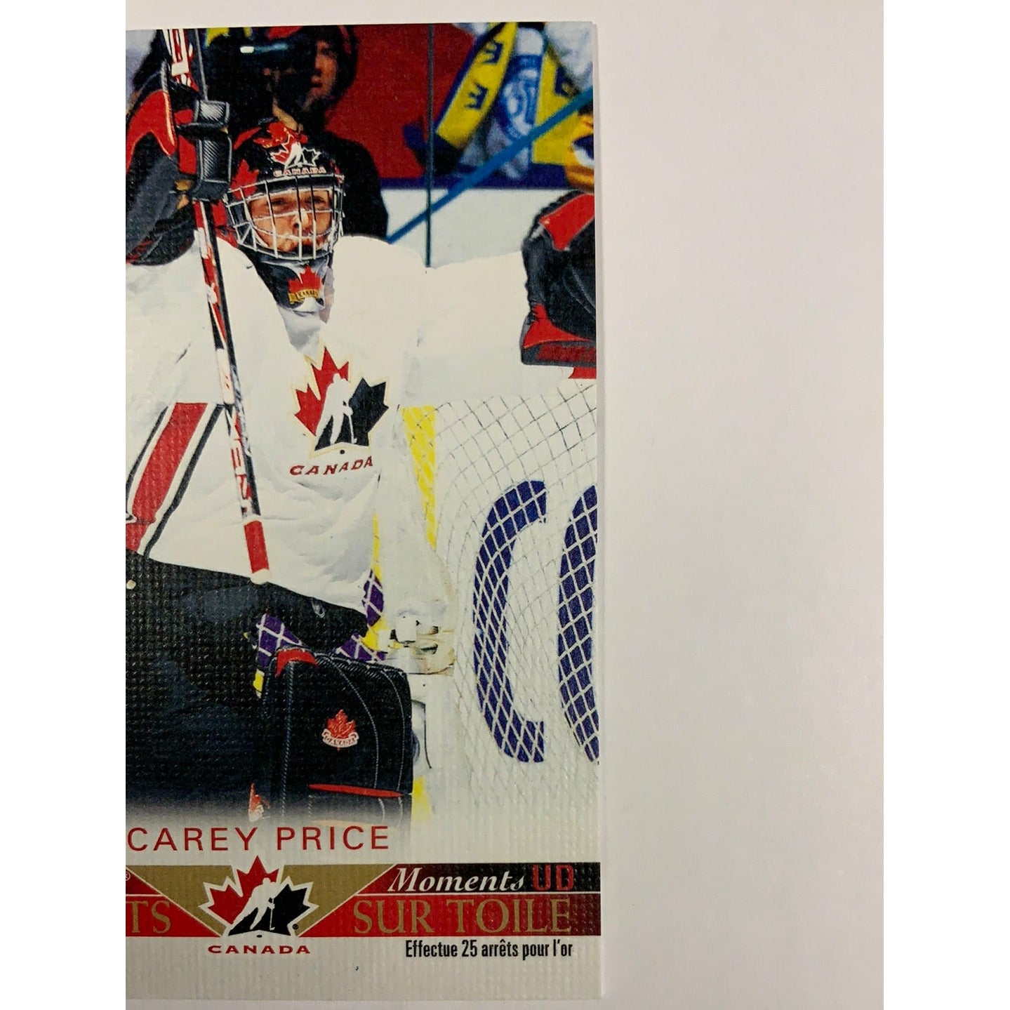 2021-22 Tim Hortons Carey Price Canvas Moments