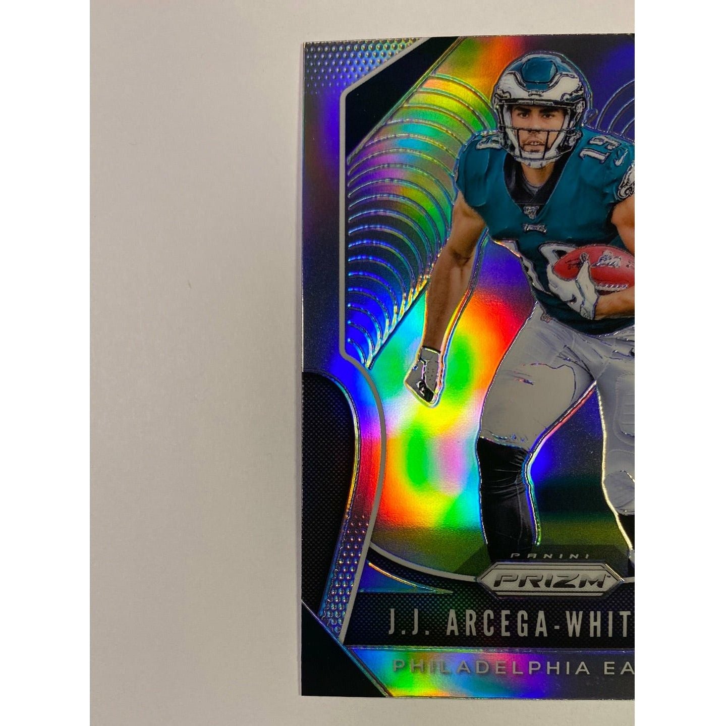 2019 Panini Prizm JJ Arcega Whiteside Silver Holo Prizm RC
